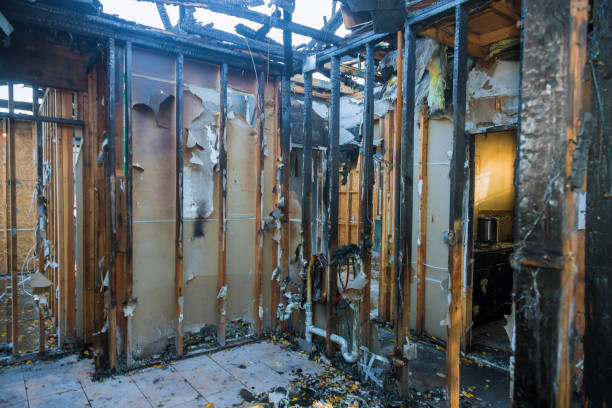 Professional Soot Cleanup technician working in Bethesda, OH